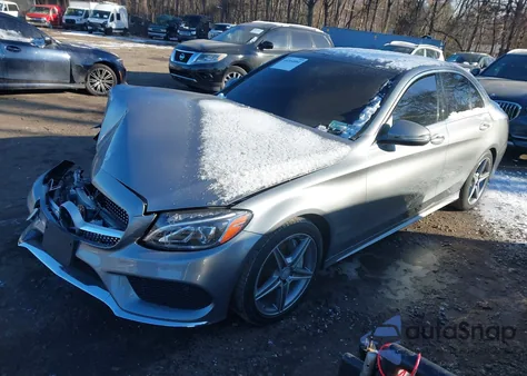 2016 Mercedes-Benz C 300 Sport 4Matic from USA, damaged, VIN 55SWF4KB0GU146052
